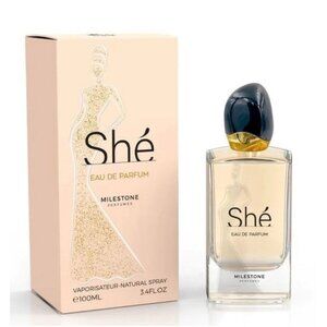 She Eau de Parfum by Milestone Perfumes. 3.4 fl oz / 100ml. For Women